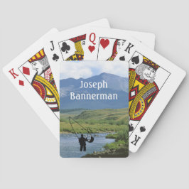 Baralho Pesca de mosca - Pescador a ribeiro Personalizar