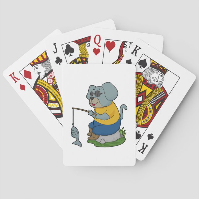 Baralho Pesca do Cão - Escoamento do Peixe (Verso)