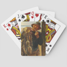 Pescador animado (por Frederick Morgan)