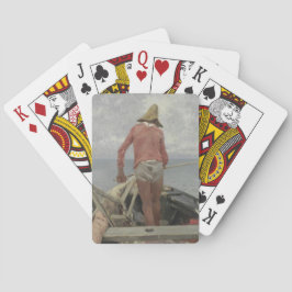 Baralho Pescador em seu barco (por Vincenzo Caprile)