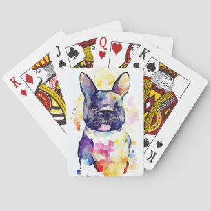 Baralho Pet Animal Nature Watercolor Pintura