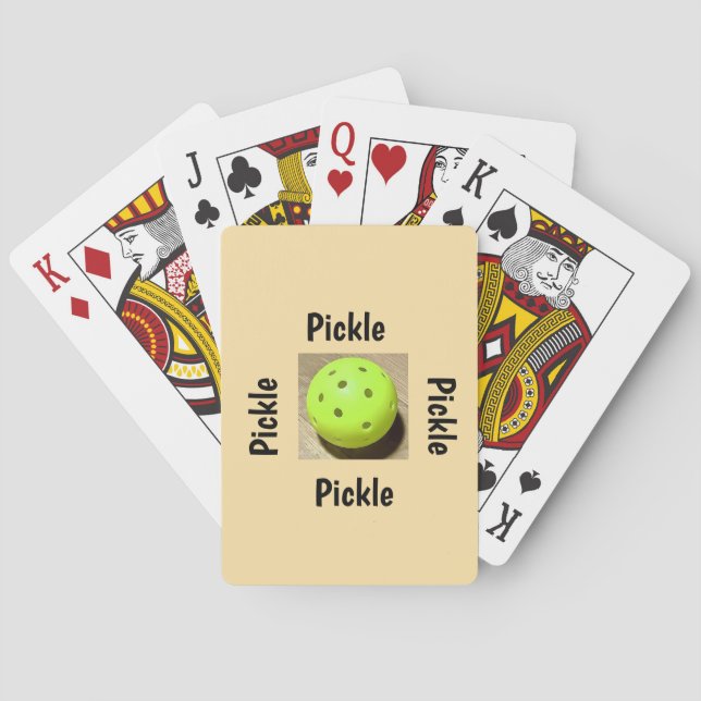Baralho Pickleball  (Verso)