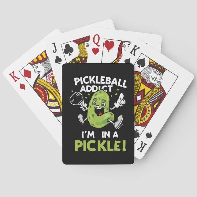 Baralho Pickleball-Engraçado (Verso)