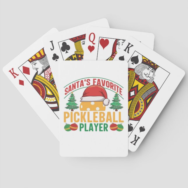 Baralho Pickleball Natal  (Verso)