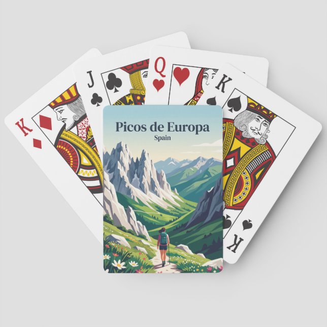 Baralho Picos de Europa Espanha (Verso)
