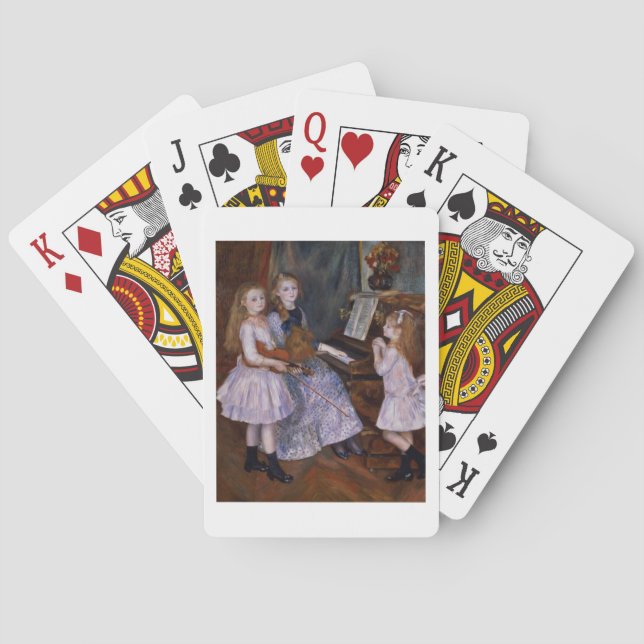 Baralho Pierre A Renoir | Filhas de Catulle Mendes (Verso)