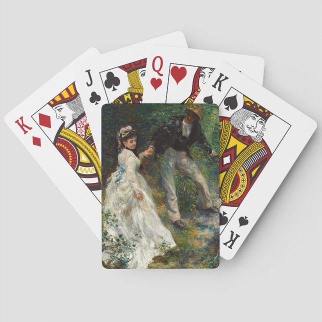 Baralho Pierre-Auguste Renoir - La Promenade (Verso)