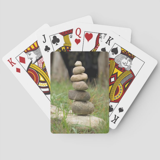 Baralho Pilha De Pedras Equilibradas (Verso)