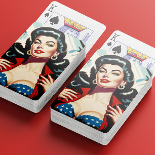 Baralho Pin-up de Vintagem a Quente