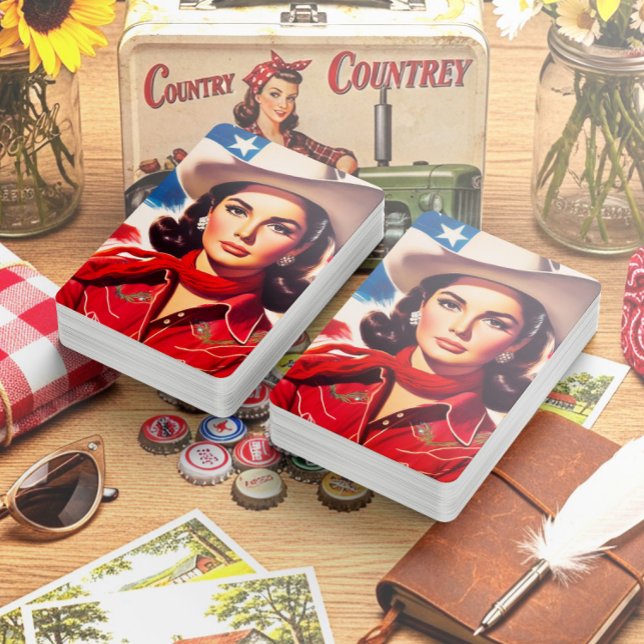 Baralho Pin-up Western Vintage (Criador carregado)