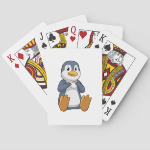 Baralho Pinguim com Taça do Café