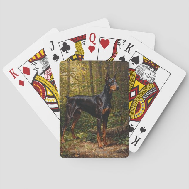 Baralho Pinscher Dobermann (Verso)