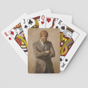 Baralho Pintado John F. Kennedy White House Retrato