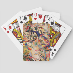 Baralho Pintura de Abstrato de Composição Kandinsky