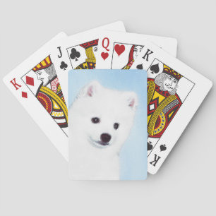 Baralho Pintura de Cão no Esquimó Americano - Arte de C