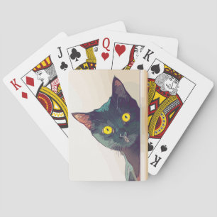 Baralho Pintura de Gato Animal Felino Pet
