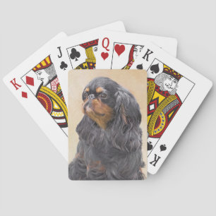 Baralho Pintura em inglês Toy Spaniel - Arte Original par