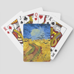 Baralho Pintura impressionista Campos de Trigo de Van Gogh