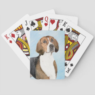 Baralho Pintura Inglesa em Foxhound - Arte Cachorro Origin
