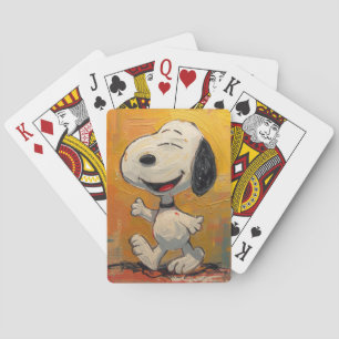 Baralho Pintura Pop Art de Cachorro Beagle Alegre
