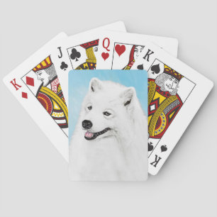 Baralho Pintura Samoyed - Arte Cachorosa Original
