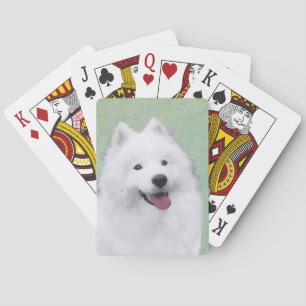 Baralho Pintura Samoyed - Arte Cachorra Original