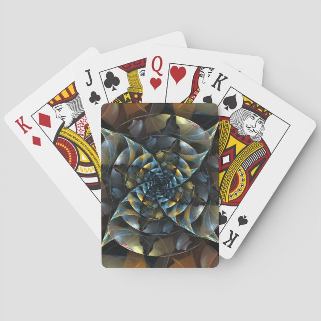 Baralho PinWheel Abstrato Art (Verso)