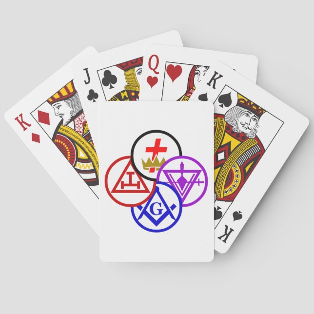Baralho Pinwheel do rito de York (Verso)