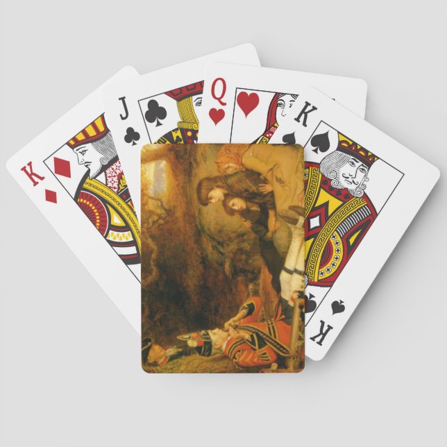 Baralho Piper (de John Everett Millais) (Verso)