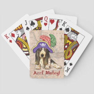 Baralho Pirata de Hound Basset