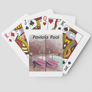 Baralho Piscina de Pavlov Cartoon Divertido