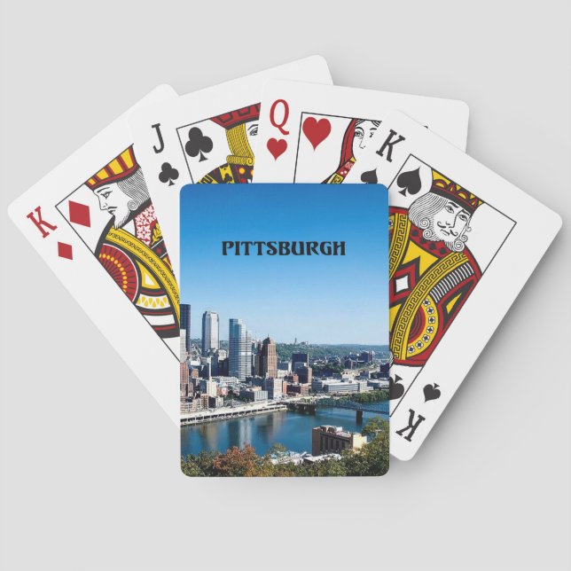 Baralho Pittsburgh, Pennsylvania PLAYCARDS (Verso)