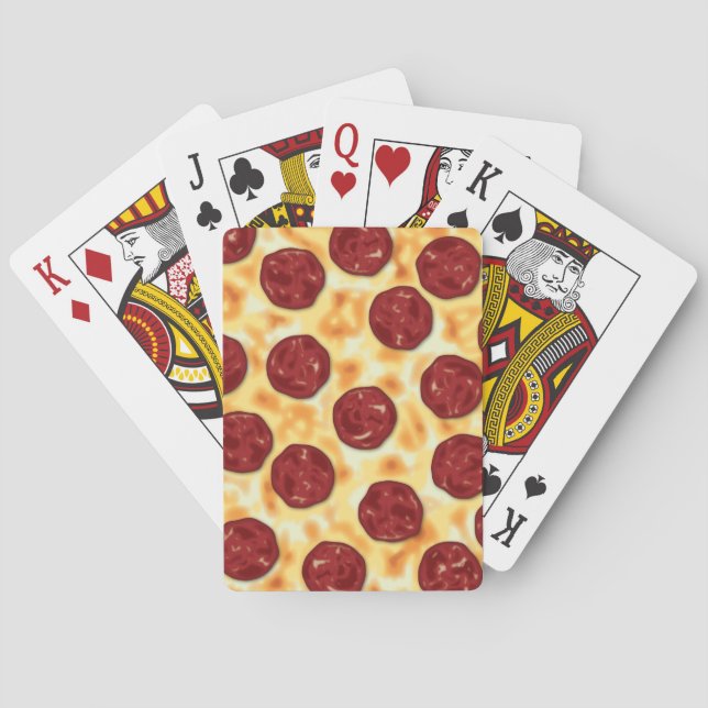 Baralho Pizza Pepperoni (Verso)