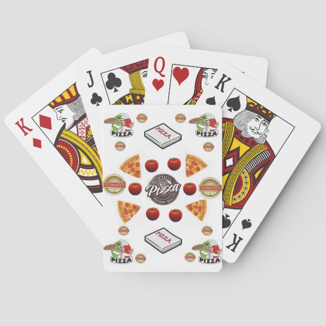 Baralho Pizza Play Card Deck (Verso)