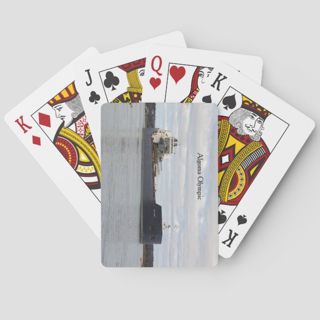 Baralho Placa de jogo de Olimpiadas de Algoma (Verso)