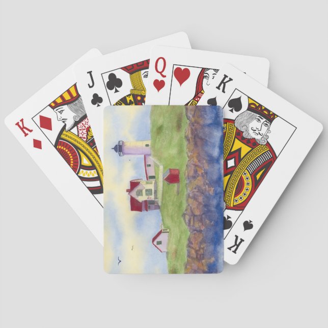 Baralho Placa de Reprodução de Bicicleta New Light House Y (Verso)