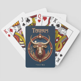 Baralho Placas Astrologicas - Símbolo Taurus Zodiac