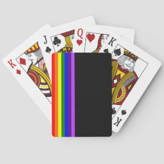 Baralho Placas com na moda de jogar sinalizador Rainbow LG