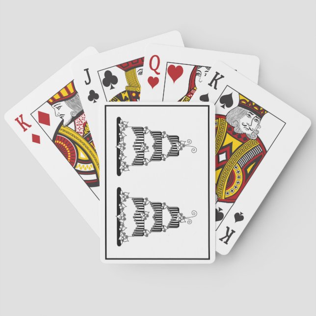 Baralho Placas De Brincadeira De Casamento (Verso)