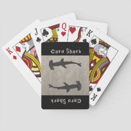 Baralho Placas de Cinza de Shark com Cartões