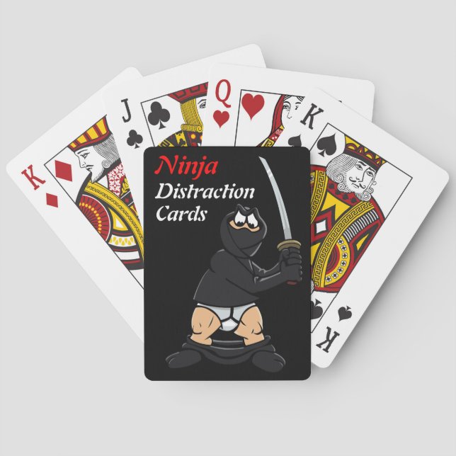 Baralho Placas de distração Ninja (Verso)