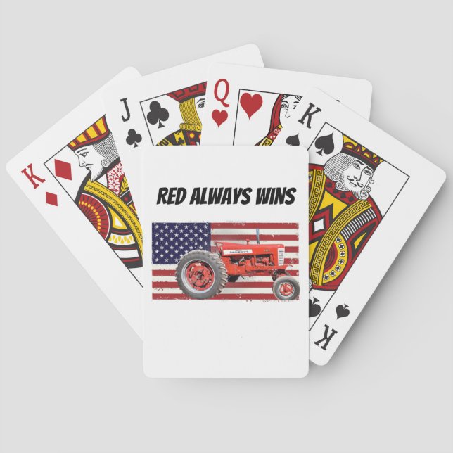 Baralho Placas De Jogada De Trator (Verso)