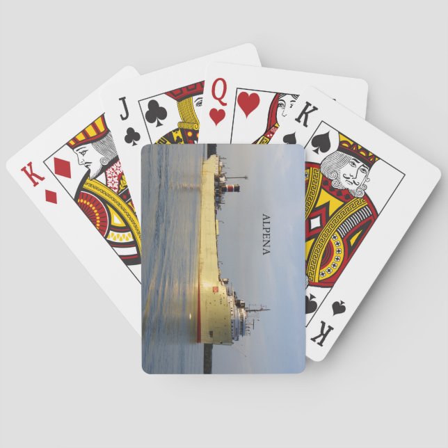 Baralho Placas de jogar Alpena (Verso)