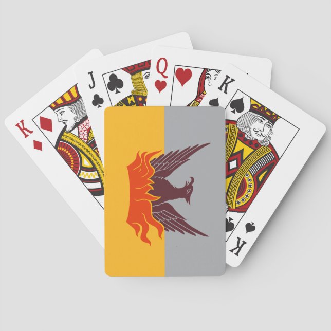 Baralho Placas de jogar - Nevoeiro de São Francisco e Band (Verso)