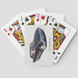 Baralho Placas de jogar Thunderbird de 1961