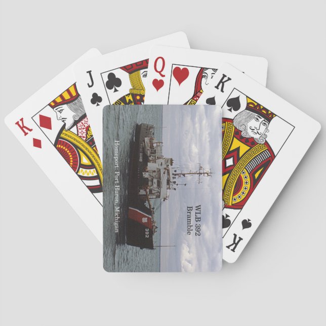 Baralho Placas de jogar WLB 392 Bramble (Verso)