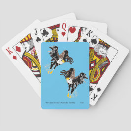 BARALHO PLACAS DE JOGO: ÁGUA BALD AMERICANA