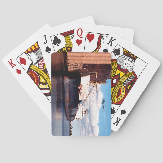 Baralho Placas de jogo Algonorth (Verso)