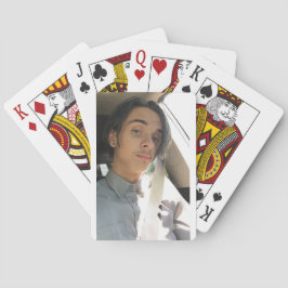 Baralho placas de jogo de um anjo claro prateado
