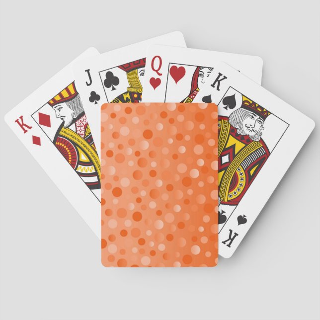 Baralho Placas de jogo Orange Fizz verticais (Verso)